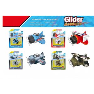 Alloy Pullback Small Glider Assorted